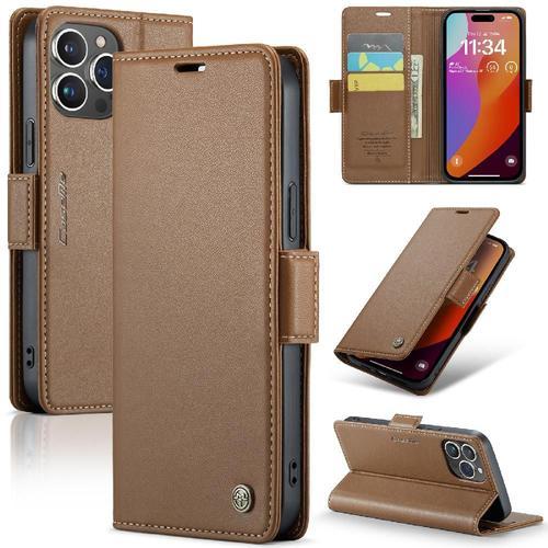 Caseme Étui Pour Iphone 15 Pro Bicelle Étui Portefeuille Lutte Cont... on Productcaster.