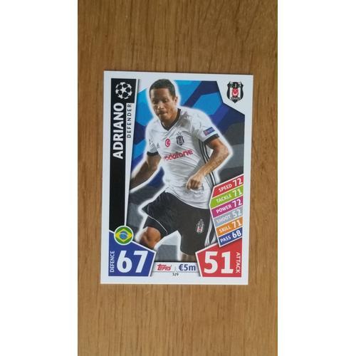 Match Attax Adriano Carte N 329 on Productcaster.