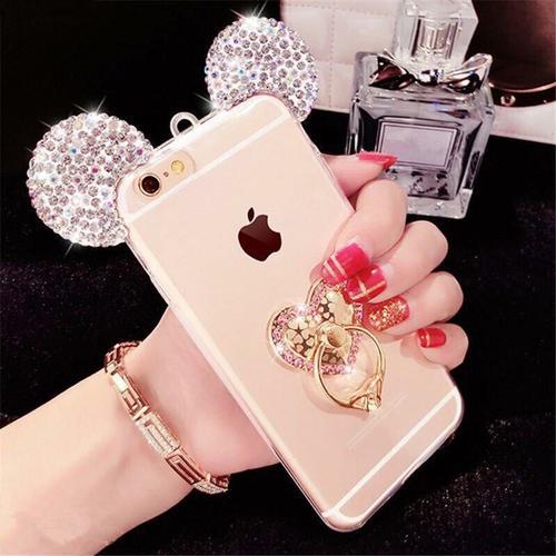 Coque Oreille Mickey Samsung Note 8 Avec Bague Avec Bague Bonjour B... on Productcaster.