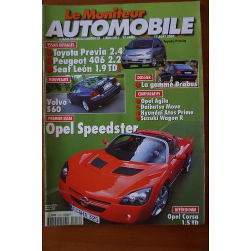 Le Moniteur Automobile 1218 - Toyota Previa 2.4 Vvt-I - Peugeot 406... on Productcaster.