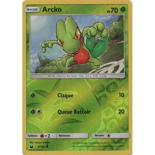 Carte Francaise Arcko Reverse 8/168 Tempête Celeste Pokemon on Productcaster.