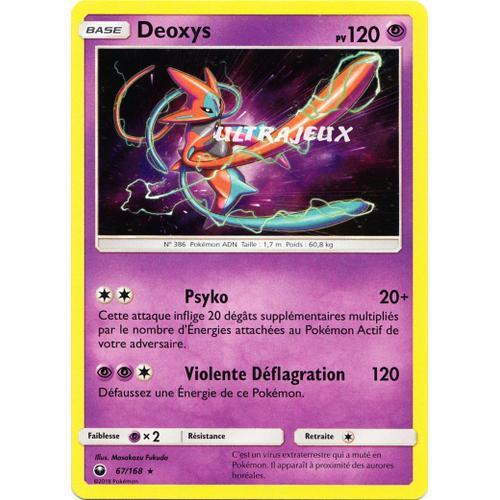 Pokémon - 67/168 - Sl7 - Soleil Et Lune - Tempête Céleste - Deoxys ... on Productcaster.