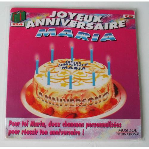 Joyeux Anniversaire Maria - Anniversong on Productcaster.