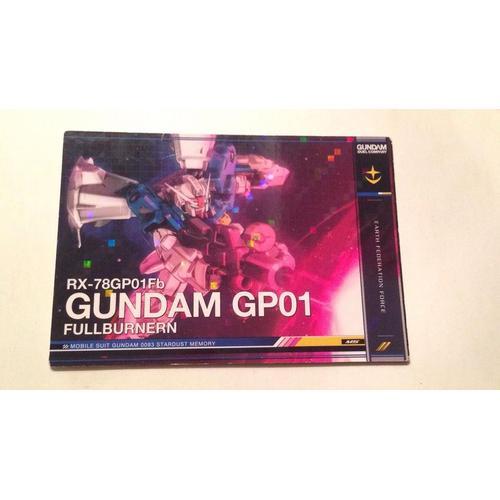 Carte Gundam Duel Company - Rx-78gp01fb Gundam Gp01 Fullburnern on Productcaster.