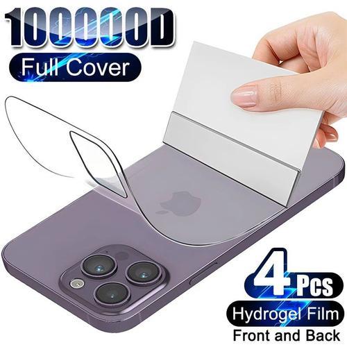 Film Hydrogel Souple Avant Arrière Pour Iphone Protecteur D'écran C... on Productcaster.