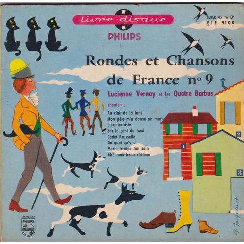 Livredisque Rondes Et Chansons De France N°9 A Uclaire De La Lube -... on Productcaster.