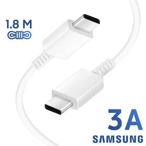 180cm - Cable Cordon Blanc Prise double USB-C Charge Rapide Origina... on Productcaster.