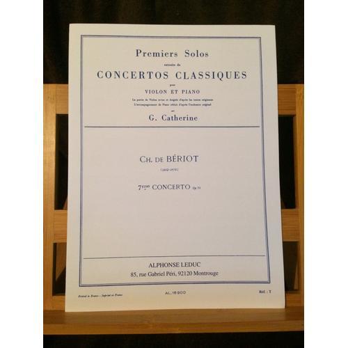 Charles De Bériot 1er Solo 7me Concerto Opus 73 Transcription Violo... on Productcaster.