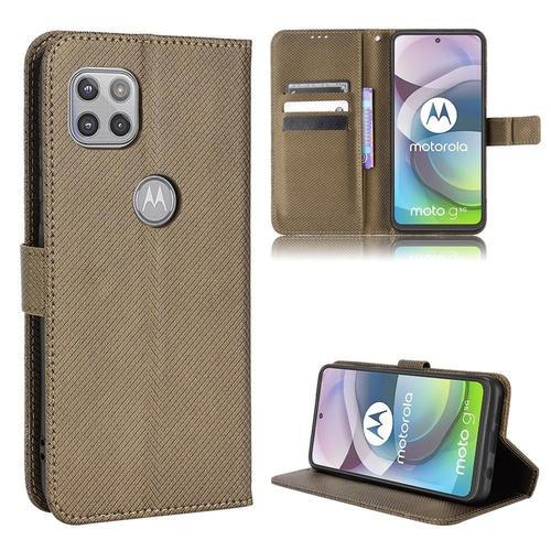 Étui Pour Motorola Moto G 5g Couverture Portefeuille Magnétique Bic... on Productcaster.