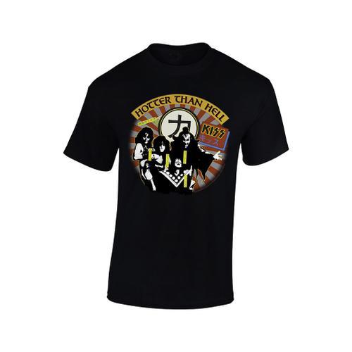 Kiss - Hotter Than Hell T-Shirt Enfants on Productcaster.