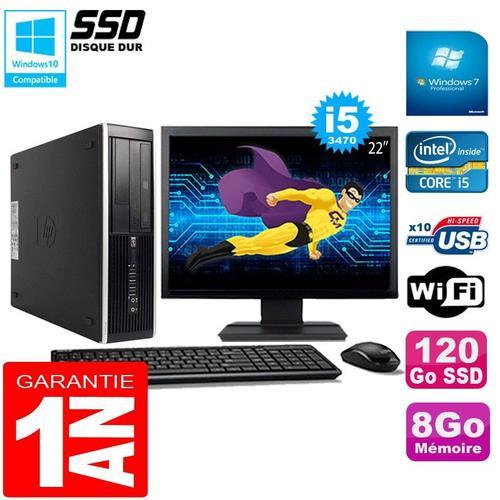 PC HP Compaq Pro 6300 SFF I5-3470 8Go 120Go SSD Graveur DVD Wifi W7... (Reconditionné) on Productcaster.