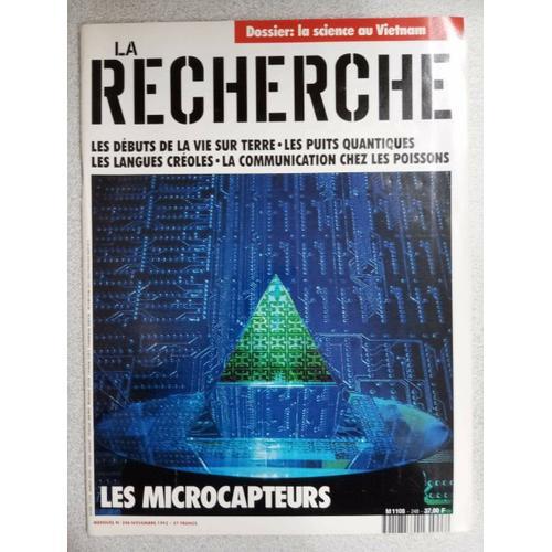 La Recherche No 245 / Novembre 1992 on Productcaster.