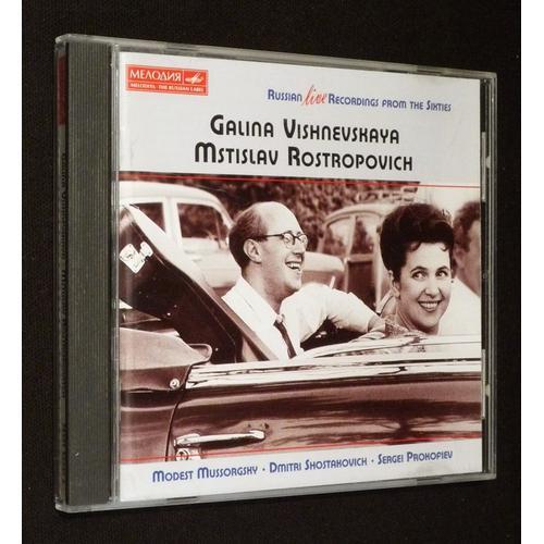 Galina Vishnevskaya & Mstislav Rostropovitch : Mussorgsky, Shostako... on Productcaster.