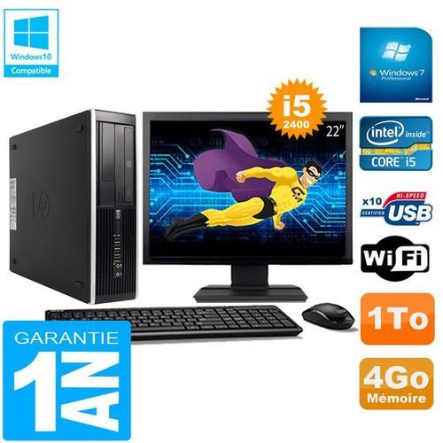 PC HP Compaq Pro 6300 SFF I5-2400 4Go 1To Graveur DVD Wifi W7 Ecran... (Reconditionné) on Productcaster.