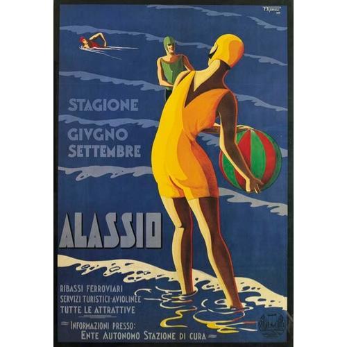 Affiche Alassio Stagione Givgno Settembre Italia on Productcaster.