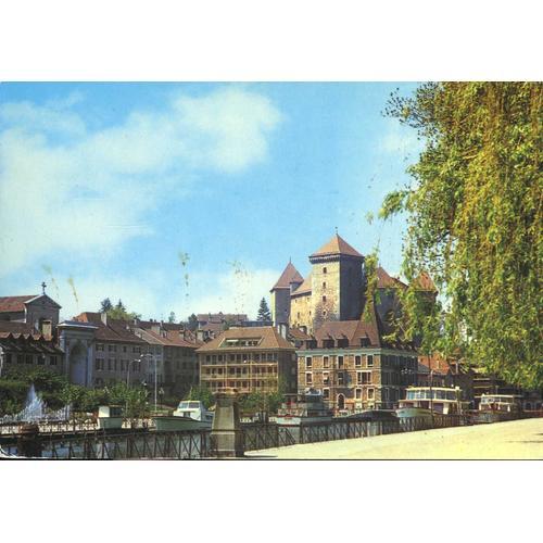 Carte Postale D' Annecy (Haute-Savoie) Le Port Et Le Château on Productcaster.