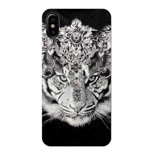 Coque Iphone Xs Tigre Noir Indien Bijoux on Productcaster.