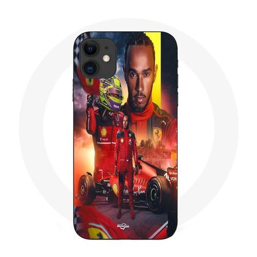 Coque Iphone 11 Lewis Hamilton Scuderia Ferrari F1 Officiel on Productcaster.