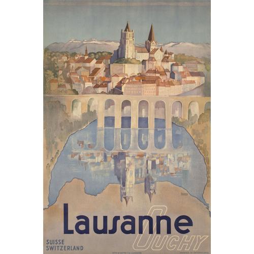 Affiche Lausanne on Productcaster.