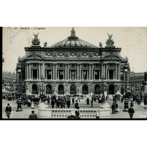 Carte Postale De Paris : L' Opéra En 1914 (Réf.19) on Productcaster.