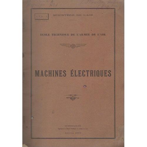 Ministère De L'air, Ecole Technique De L'armée De L'air, Machines E... on Productcaster.