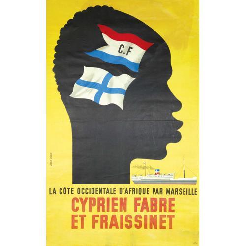 Affiche Cote Occidentale Afrique Cyprien on Productcaster.