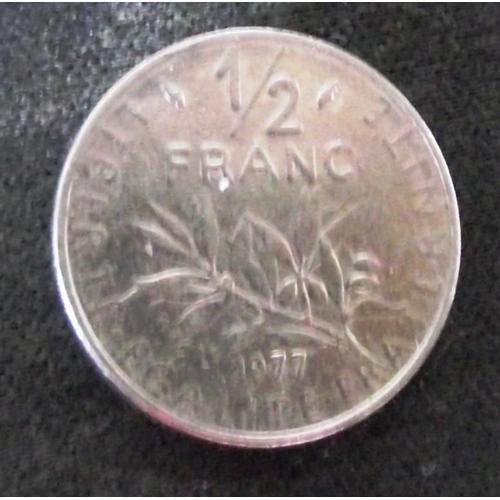 Pièce De 1/2 Francs 1977 on Productcaster.