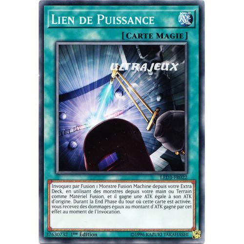 Yu-Gi-Oh! - Led3-Fr022 - Lien De Puissance - Commune on Productcaster.