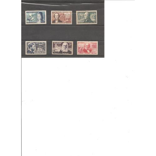 Lot De 6 Timbres Neufs Inventeurs 1955 on Productcaster.