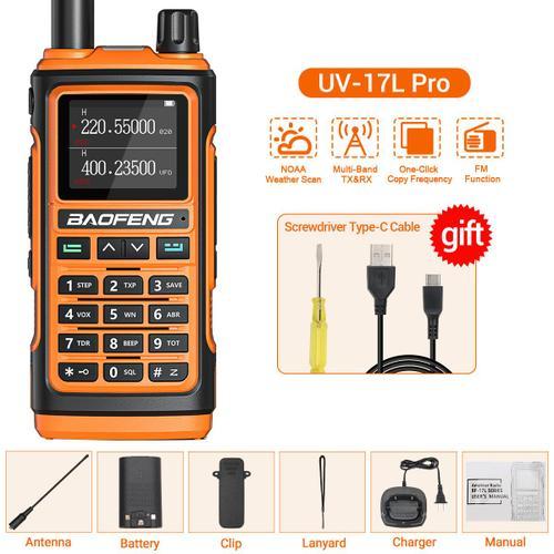 UV-17 Pro V2 Walperforated Talkie LeicBand Sans Fil Copie Morte Lon... on Productcaster.