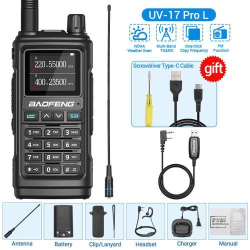 UV-17 Pro V2 Walperforated Talkie LeicBand Sans Fil Copie Morte Lon... on Productcaster.