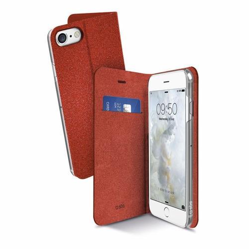 Sbs Book Housse Sparky Avec Standfunktion Pour Iphone 8/7/6s/6 Rouge on Productcaster.