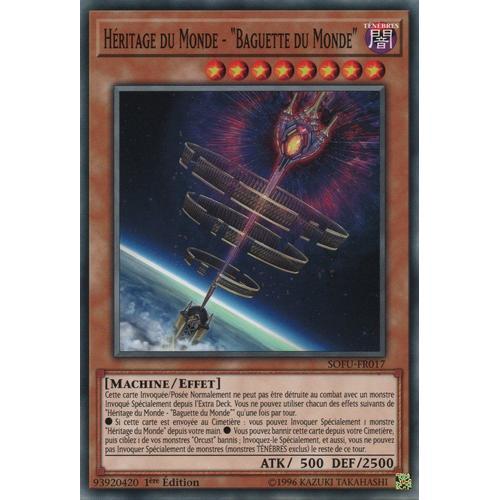 Yu-Gi-Oh! - Sofu-Fr017 - Héritage Du Monde - "Baguette Du Monde" - ... on Productcaster.