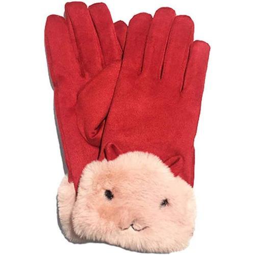 Cuir De Daim Gant, Gant Chaud Femme, Gants Femme Hiver, éCran Tacti... on Productcaster.