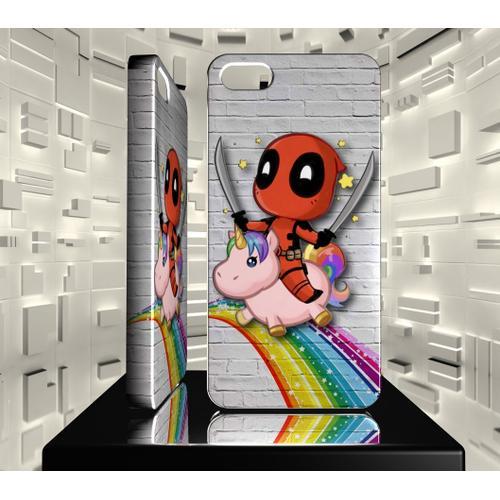 Coque Rigide Pour Iphone 5 5s Licorne Deadpool Fun Collection 11 on Productcaster.