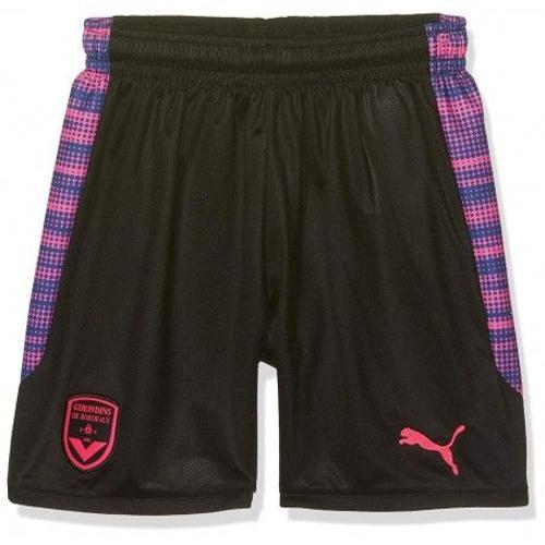 Girondins De Bordeaux Garçon Short Football Noir Puma on Productcaster.