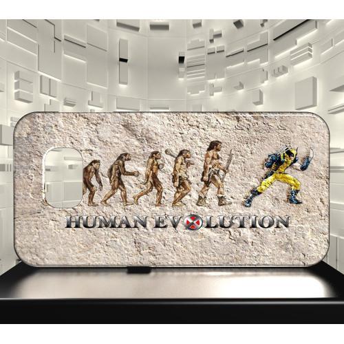 Coque Rigide Galaxy Edge S6 Edge Human Evolution Super Heros Wolver... on Productcaster.