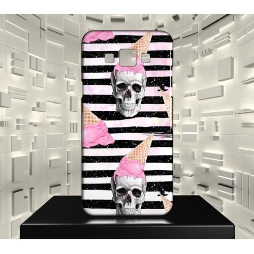 Coque Rigide Galaxy J3 (2016) Glamour Fashion Girl Horror Pink 12 on Productcaster.