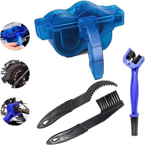 Set De Brosses De Nettoyage »Bike Chain Cleaner Pro Set Tool Bike C... on Productcaster.