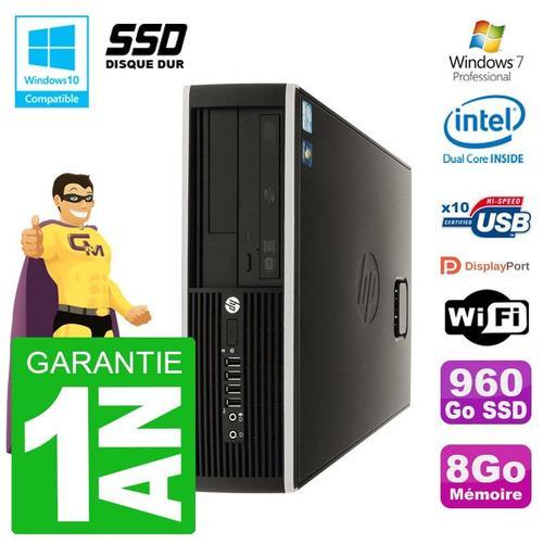 PC HP Compaq 8100 SFF G6950 RAM 8Go SSD 960Go Graveur DVD Wifi W7 (Reconditionné) on Productcaster.