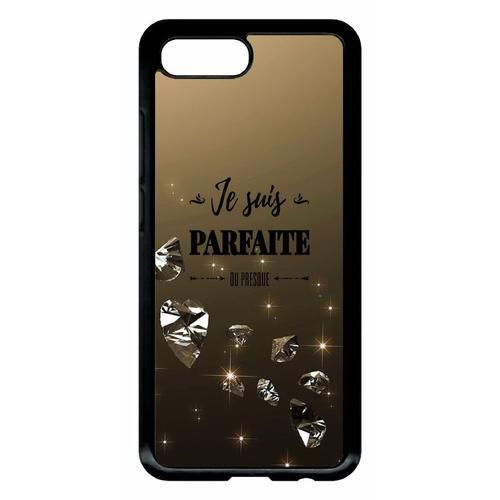 Coque Pour Smartphone - Je Suis Parfaite Ou Presque Fond Diamant - ... on Productcaster.