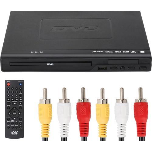 Lecteur DVD, Lecteur DVD VCD pour TV avec câble AV, lecteur CD USB ... on Productcaster.