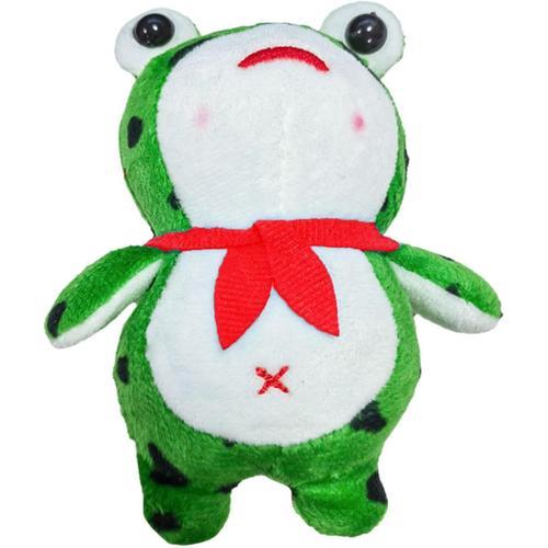 Porte-clés grenouille mignonne en peluche,Grenouille douce en peluc... on Productcaster.