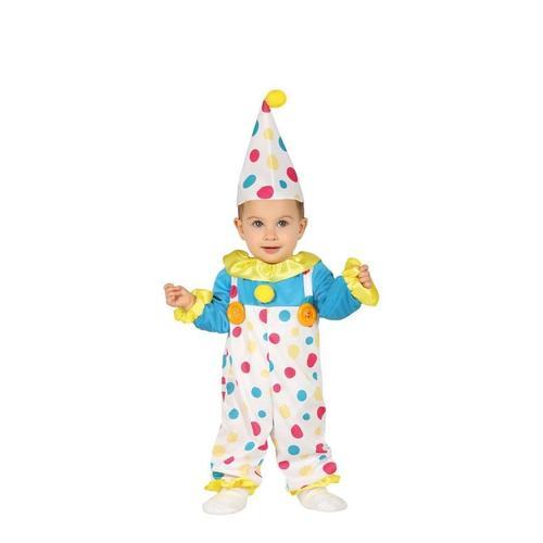 Déguisement De Clown Avec Pois Pour Bébé (Taille 12-24m) on Productcaster.