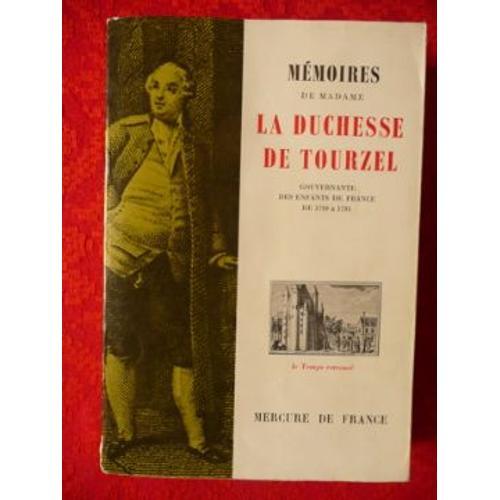 Memoires De Madame La Duchesse De Tourzel.Gouvernante Des Enfants D... on Productcaster.