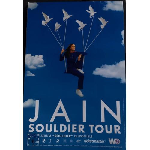 Jain - Soldier Tour - 70x100cm - Affiche / Poster Envoi En Tube on Productcaster.