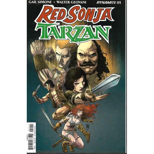 Comic Book V.O. ## Red Sonja & Tarzan # 05 / # 5 ( Cover A - 2018 ) on Productcaster.