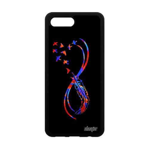 Coque Silicone Pour Honor 10 Infini Plume Col-L29 Tattoo Imprimé Al... on Productcaster.