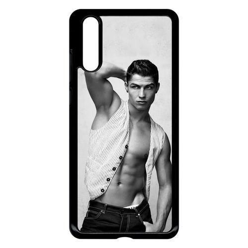 Coque Huawei P20 - Cr7 Cristiano Ronaldo Body Beau Gosse - Noir on Productcaster.