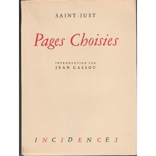 Pages Choisies on Productcaster.